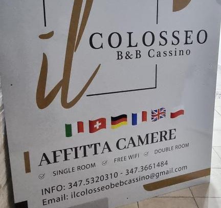 Cassino Bed & Breakfast | IL COLOSSEO B&B CASSINO
