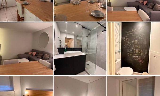 Pradines Apartment | In a residence + parking, 5 min from Cahors, pets welcome