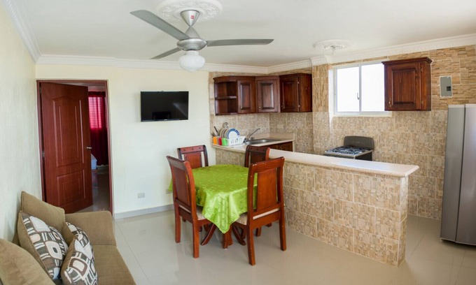 Corales del Sur Hotel | In Corales del Sur, Santo Domingo Este - 1 Bedroom Apartment with 2 beds Balcony