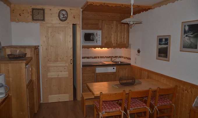 Meribel-Mottaret Apartment | In Méribel Mottaret, comfortable 2-room apartment, classified 2 stars
