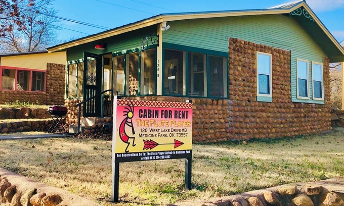 Medicine Park Cabin | In the Heart of Medicine Park - Surrounded by Stunning Views