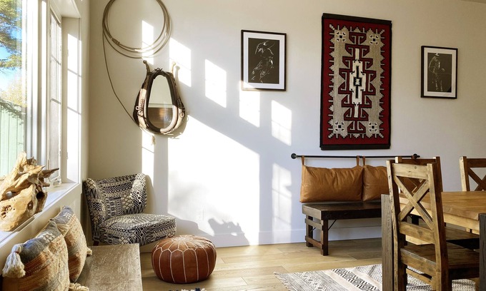 Ennis House | In Town Beautiful Private Getaway, Gym and Hot Tub, Walk to Downtown