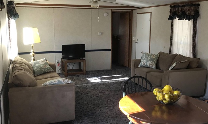 Hayesville House | In-town home, walk to restaurants; property borders scenic hiking trail.