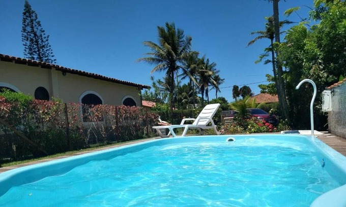 Unamar House | Incredible beach house with games room, barbecue and swimming pool