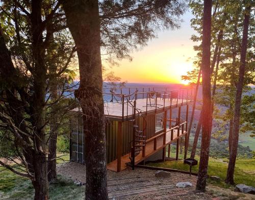 Trenton House | Incredible Container with Rooftop and Beautiful Sunset Views in Georgia