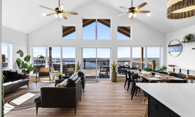 Kimberling City House | Incredible Lake View I Lazy River I Indoor Pool I Private Hot Tub & Pool