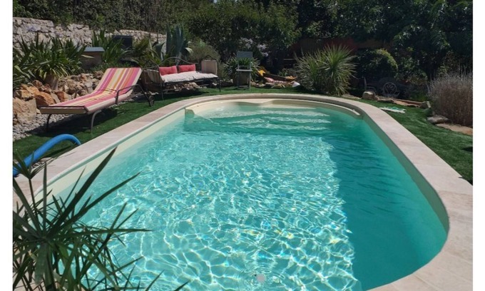 Roquefort-la-Bedoule Apartment | Independent T2 in Villa. Rated 3 stars for 4 people.
