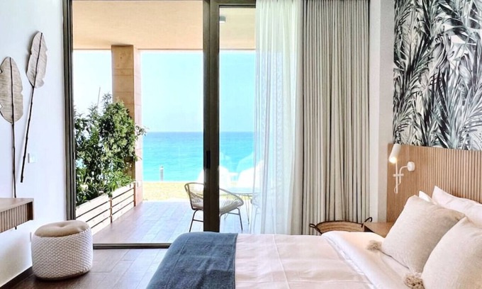 Kfardebian House | Indigo Jungle: Beachfront Exotic Room in Batroun