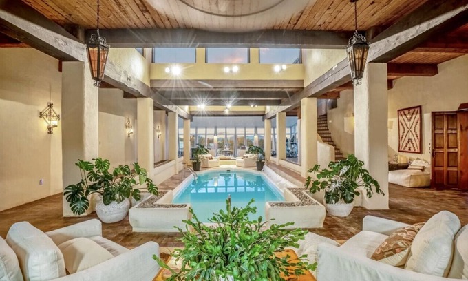 La Cienaga House | Indoor heated pool minutes to downtown Santa Fe