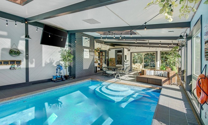 Loveland House | Indoor Pool & Hot Tub on Golf Course