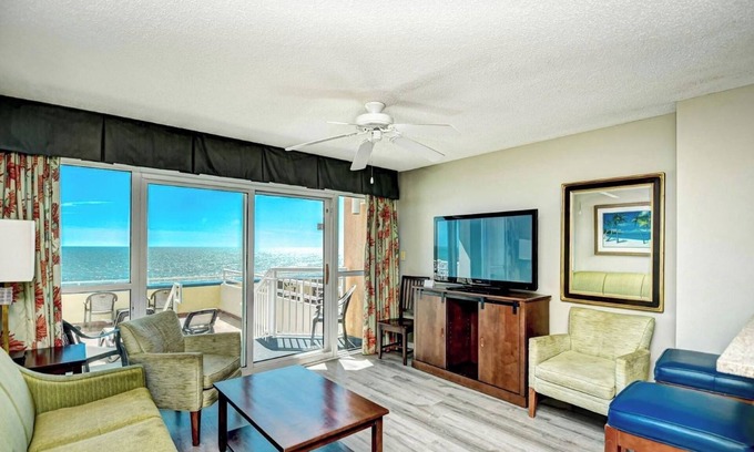 Myrtle Beach Condo | Indoor Water Park - Dunes Village, Oceanfront 1BR!