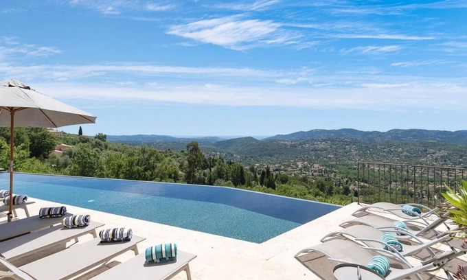 Speracedes Villa | Infinity View at Speracèdes - Spéracèdes, Côte d'Azur