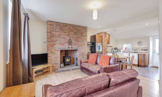 Wandylaw Cottage | Inglenook a cosy cottage 10 mins north of Alnwick and 1 min off the A1