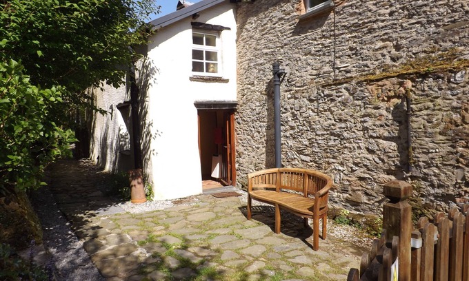 Challacombe Cottage | Inglenook Cottage, Exmoor. Log fire, garden, WiFi, parking, pets welcome.
