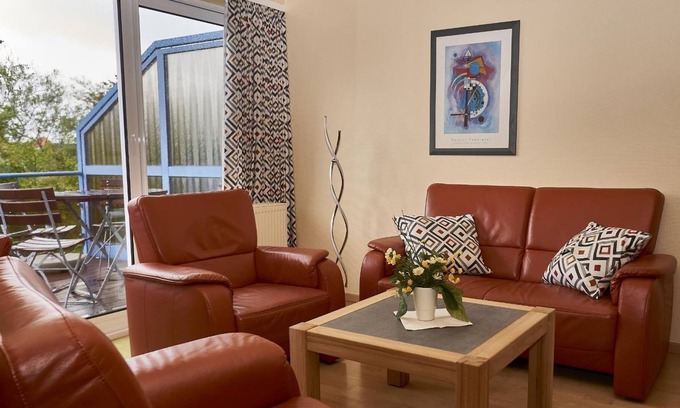 Wangerooge Apartment | Inselhus 62, 3-room holiday apartment with balcony - Inselhus