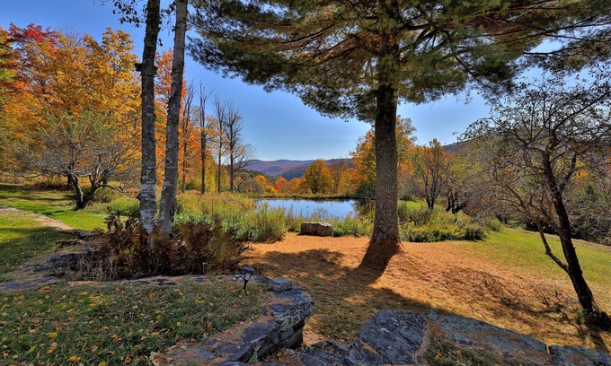 Bridgewater Corners House | Intrepid Angel Farm Cottage on 132 Acres Close to Killington Views, Pond, & Cozy Charm