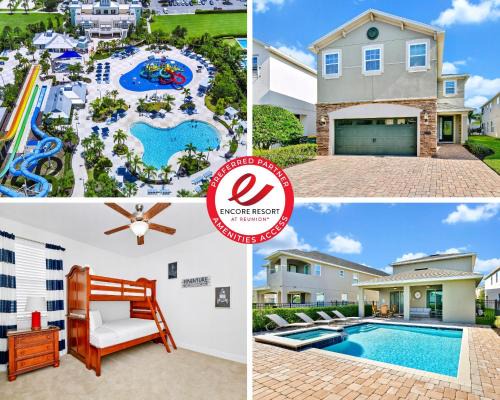 West Kissimmee House | Inviting Home Near Disney With Private Pool And Waterpark & Resort Access At Encore Resorts Reunion - 7578Mr