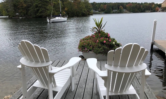 Moultonborough Cottage | Inviting Winnipesaukee Cottage ~ Sandy Beach, Great Location, Dock for Boat