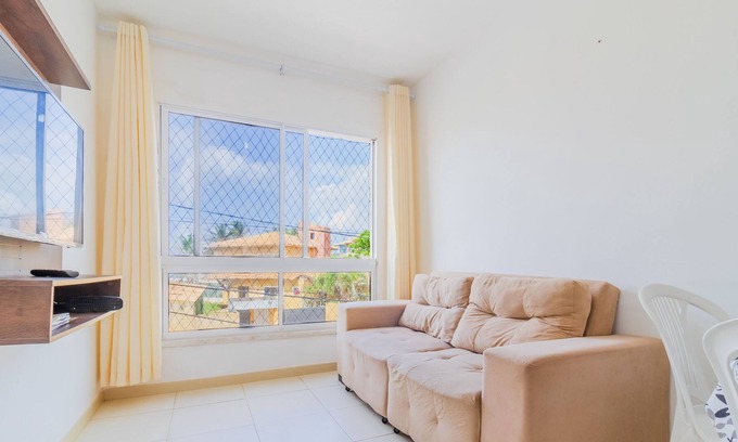 Ipitanga Apartment | IPT01 Apto 2 Quartos Vista Mar -Ipitanga
