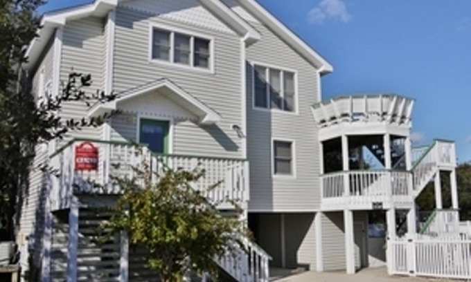 Duck Cottage | Island Beach Cottage with Private Salt Water Pool and Hot Tub! "Fun in the Sun"