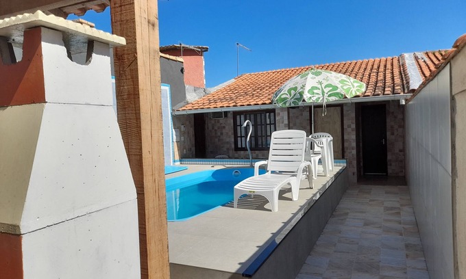 Itaipuacu House | Itaipuaçu Quitinete Cajueiros I w/exclusive pool