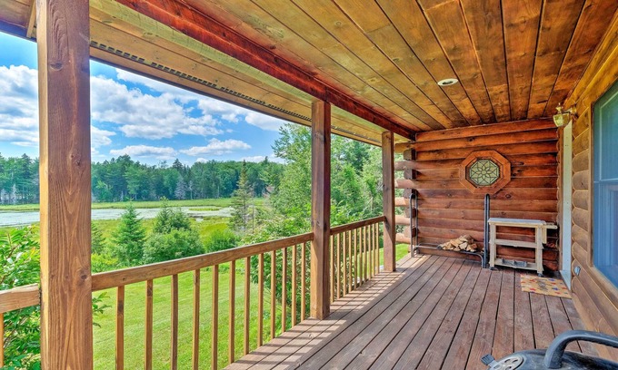 Jacksonville Cabin | Jacksonville Cabin w/Wraparound Deck & Views