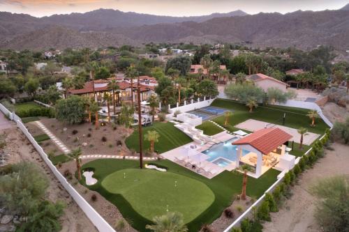 Palm Desert House | Jaguar Estate - Private Lush Estate with 2 Incredible Pools and Spas, Pickleball and Resort Style Yard