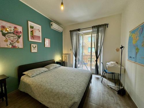 Aurora Apartment | Jaky Maison Torino, Cozy & Modern Stay with Wi-Fi, Kitchen & Balcony
