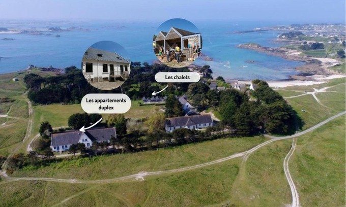 Ile-de-Batz Ski Chalet | Jardin Colonial - Rêves De Mer
