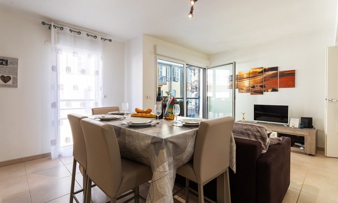 Carabacel Apartment | JARDINS DE MASSENA AP4088 by RIVIERA HOLIDAY HOMES