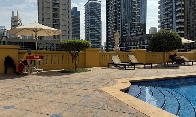 Al Sufouh 2 Apartment | JBR Walk# Amwaj Suites - 2 BR# Beach Access#Sleeps5