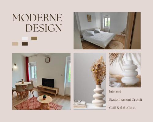 Clermont-Ferrand Apartment | Joli Appart Le Moderne Design