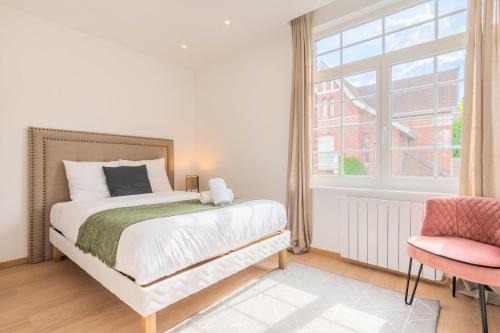 Marcq-en-Baroeul Apartment | Joli studio 20m2 cozy et équipé avec terrasse !
