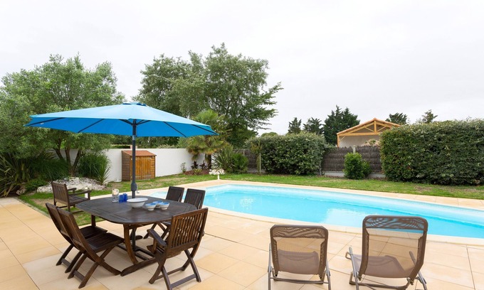Saint-Jean-de-Monts Villa | Jolie Villa avec Terrasse + piscine
