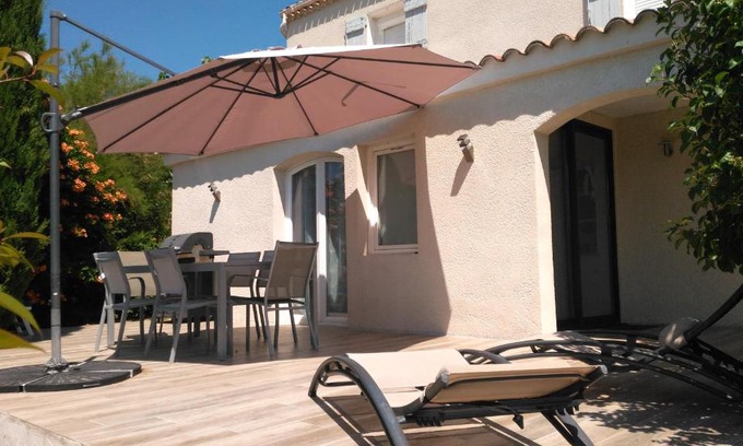 Lorgues House | Jolie individuelle wifi climatisée au cœur de la Provence à 40 km Verdon et de Ste Maxime