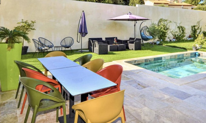 Bezouce House | Jolie Villa Avec Piscine ET Sans VIS A VIS