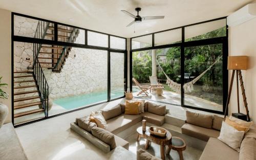 Tulum City Center Villa | Jungle Boho Villa - Pv Pool - BBQ - Concierge 5A