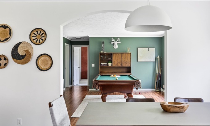 Douglas House | Juniper Presents: Posh Retreat Home-Great Views, Yard, Hot Tub, Firepit