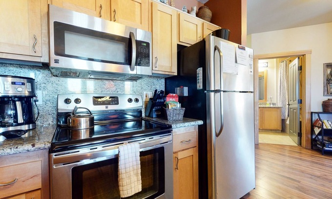 Mammoth Lakes Condo | Juniper Springs Lodge 539 Deluxe Condo Great Complex Amenities near Ski-In Ski-Out by RedAwning