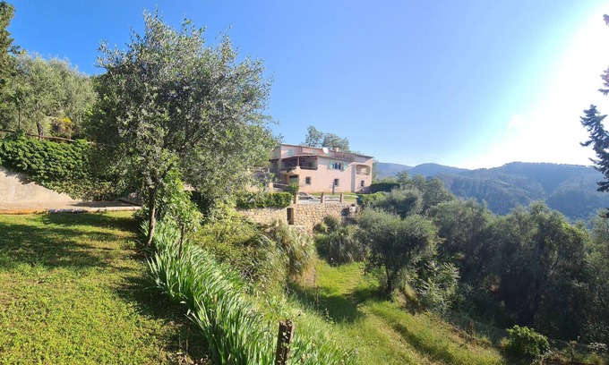 Coaraze Villa | Just 25 minutes from Nice - peaceful and secluded luxury private villa with pool