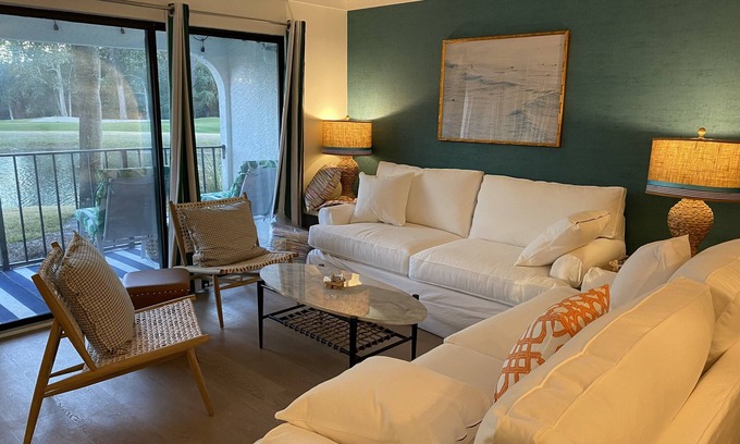 Panama City Beach Resort | Just renovated + perfect for families - spacious 3 bed 3 bath Edgewater Villa.