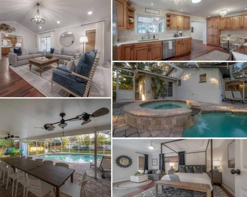 Clearwater House | Just Wow! Luxury & Huge Heated Pool & Spa Home!