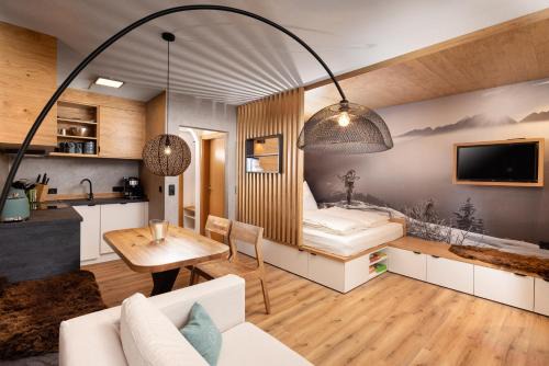 Konigsleiten Apartment | Königsleiten Ski- und Wanderwohnung Top 40 an der Piste und Lift
