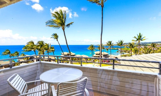 Napili Apartment | K B M Resorts: Kapalua Bay Villa Kbv-15b3, 1bedroom Beautiful Sweeping Ocean Views, L'occitane, Beach & Kid Amenities, Includes Rental Car!
