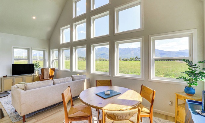 Creston House | Kalispell Mountain Getaway w/Hot Tub & Fire Pit!