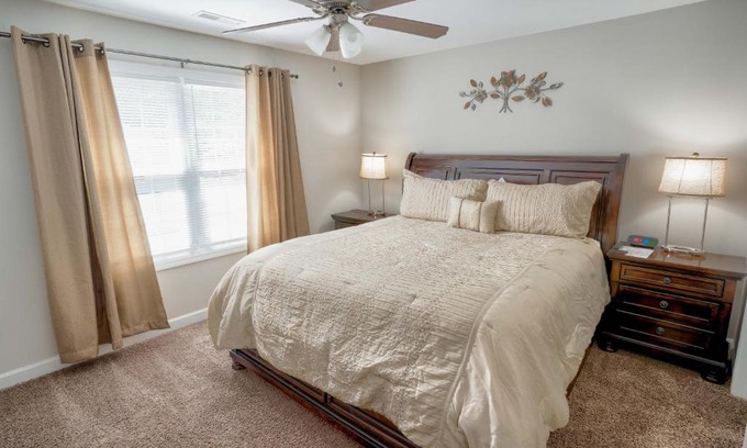 Kannapolis House | Kannapolis Excellent Sleep Experience - Pet Friendly