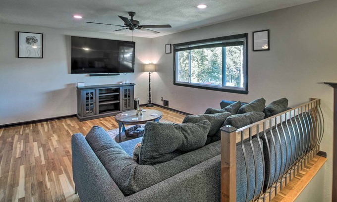 South Kansas City House | Kansas City Split-Level Home, Near Stadiums!