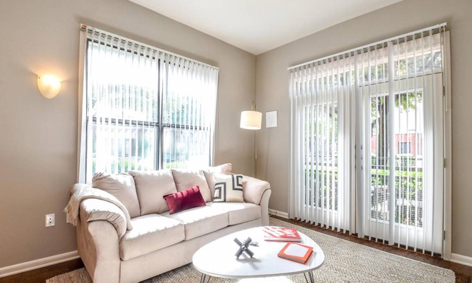 Legacy Park Apartment | Kasa | Bright & Airy 1BD + Pool Access | Plano