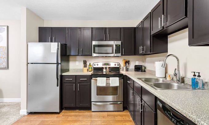 Northeast South Bend Apartment | Kasa | Welcoming 2BD, Near the Chocolate Factory | South Bend