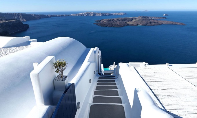 Imerovigli Hotel | Katikies Chromata Santorini - The Leading Hotels of the World